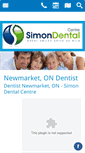 Mobile Screenshot of dentistnewmarket.com